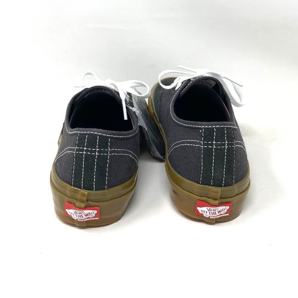 VANS Skate Authentic Shoes Women's Raven Gym Suede Canvas Black Size VN0A5FC8241 - Picture 2 of 9